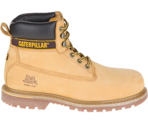 Caterpillar Holton Steel Toe S3 HRO SRC Munkabakancs Narancssárga | NFM-619527