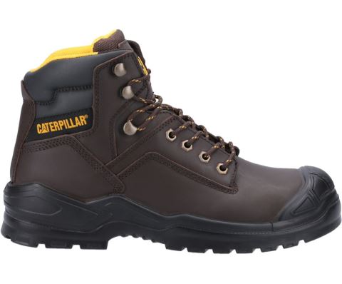 Caterpillar Striver Bump Steel Toe S3 SRC Munkabakancs Barna | JUE-628109